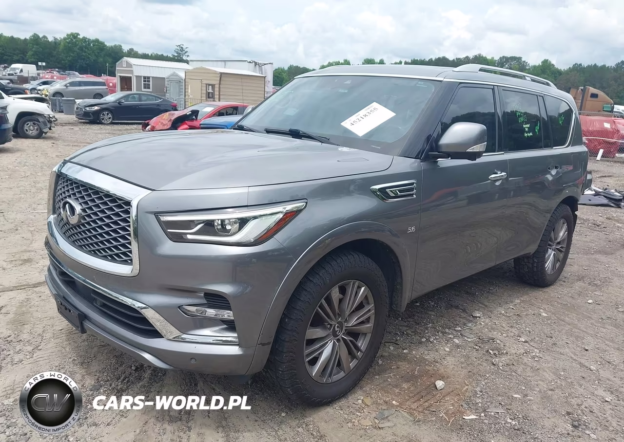 2020 Infiniti Qx80 Luxe VIN:JN8AZ2NF3L9704460 - 2