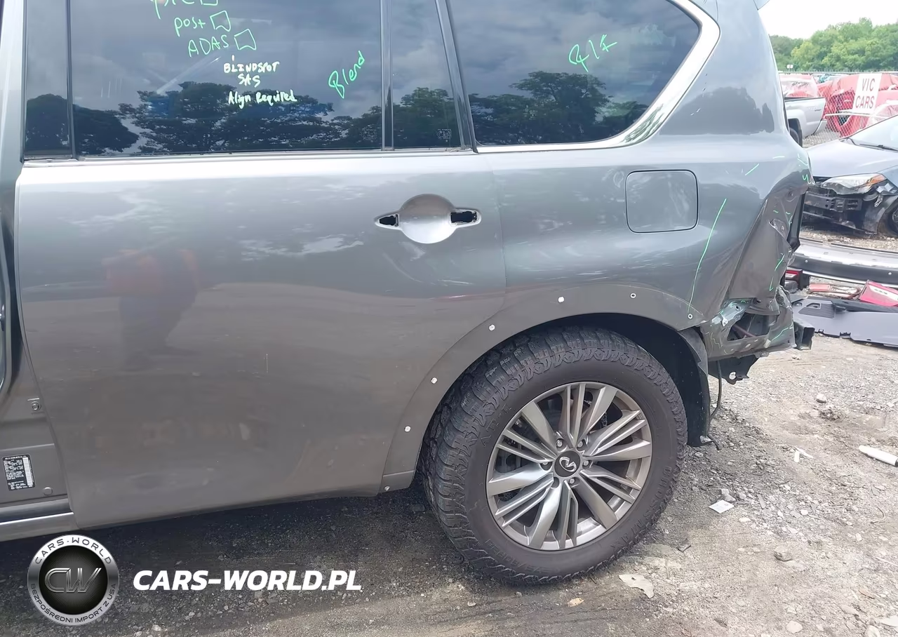 2020 Infiniti Qx80 Luxe VIN:JN8AZ2NF3L9704460 - 6