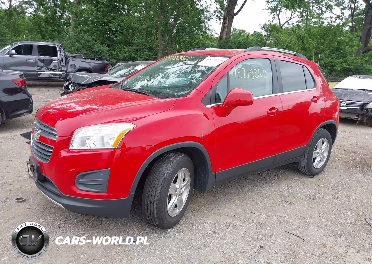 2015 Chevrolet Trax Lt VIN:KL7CJLSB7FB114730 - 2
