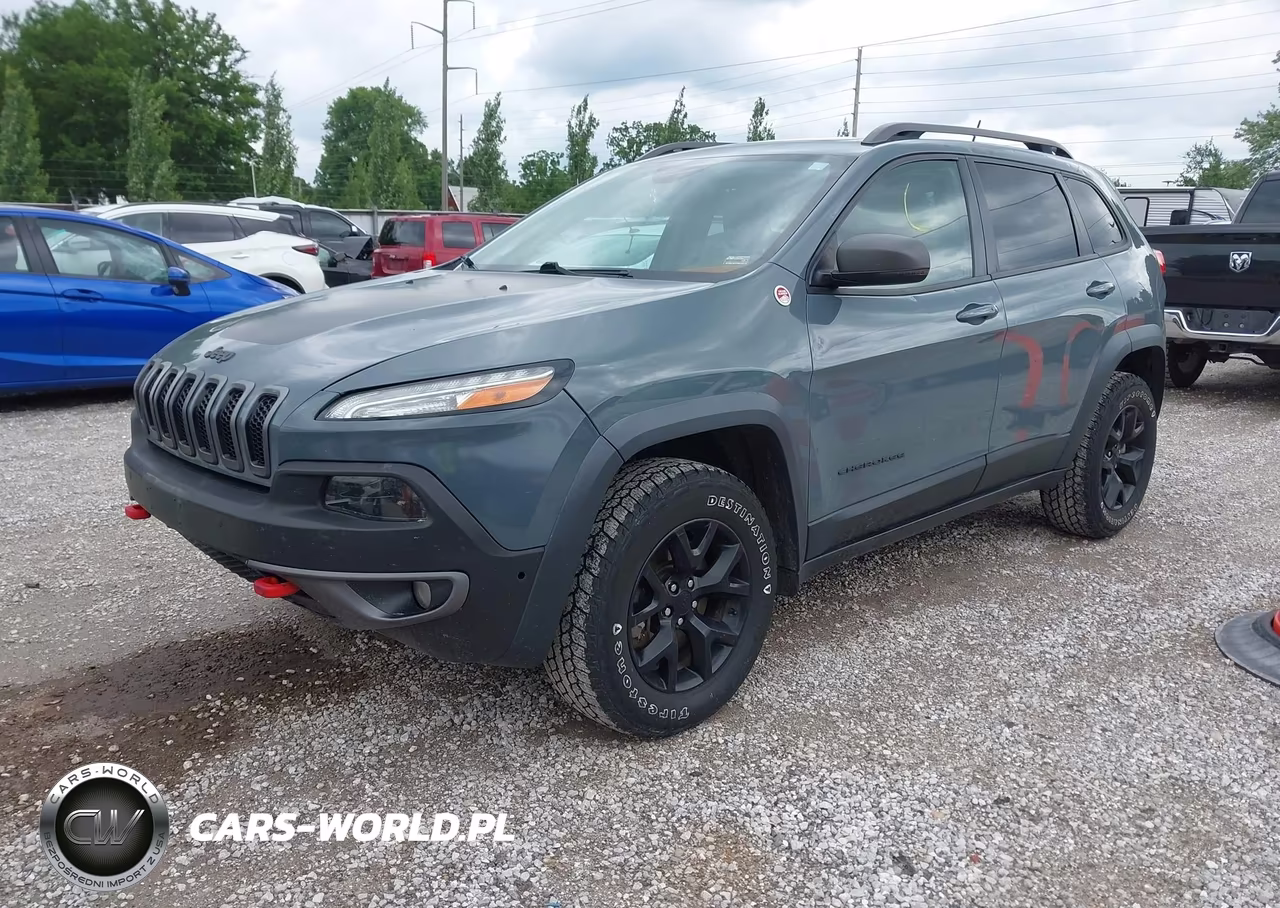 2015 Jeep Cherokee Trailhawk VIN:1C4PJMBS1FW576669 - 2