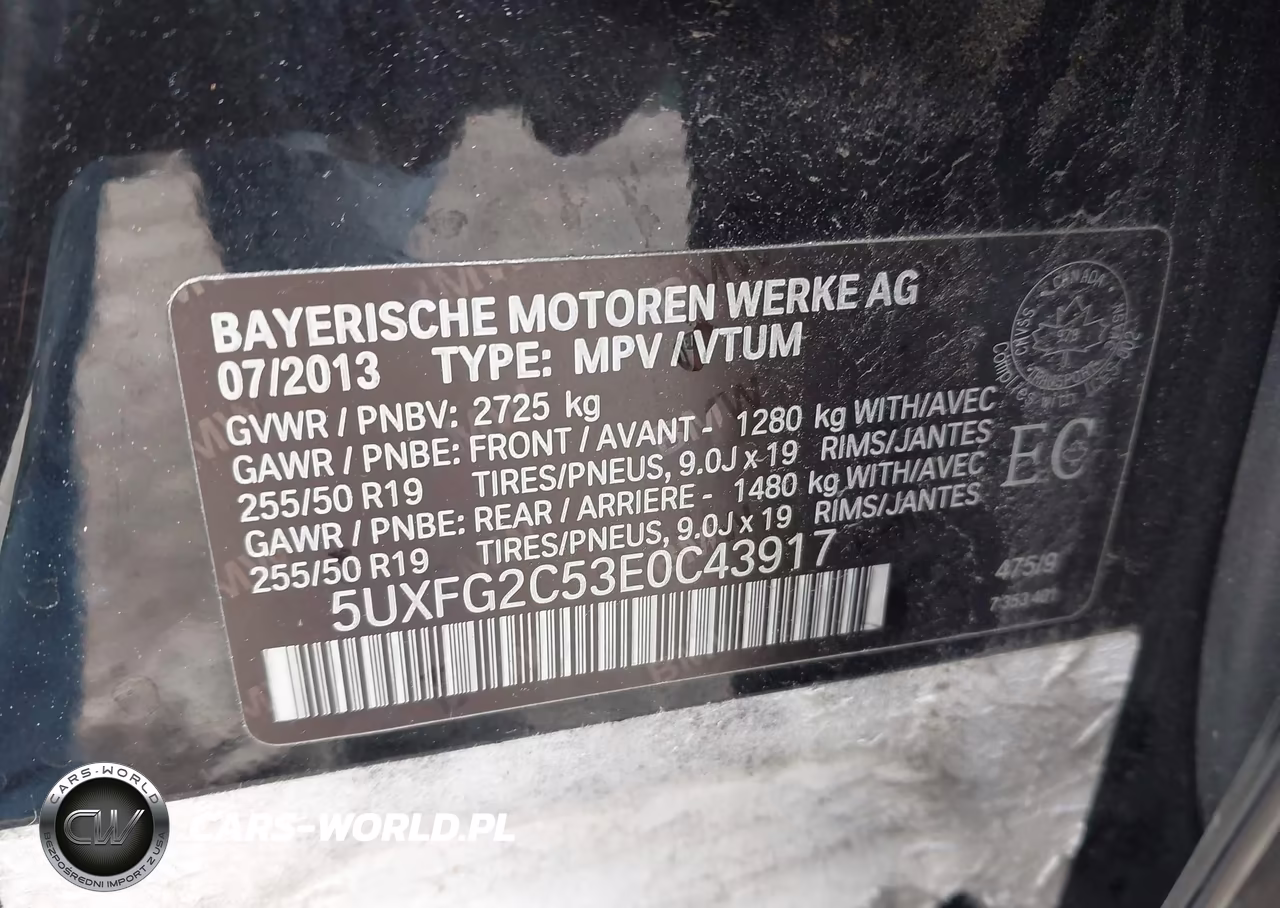 2014 BMW X6 xDrive35I VIN:5UXFG2C53E0C43917 - 9