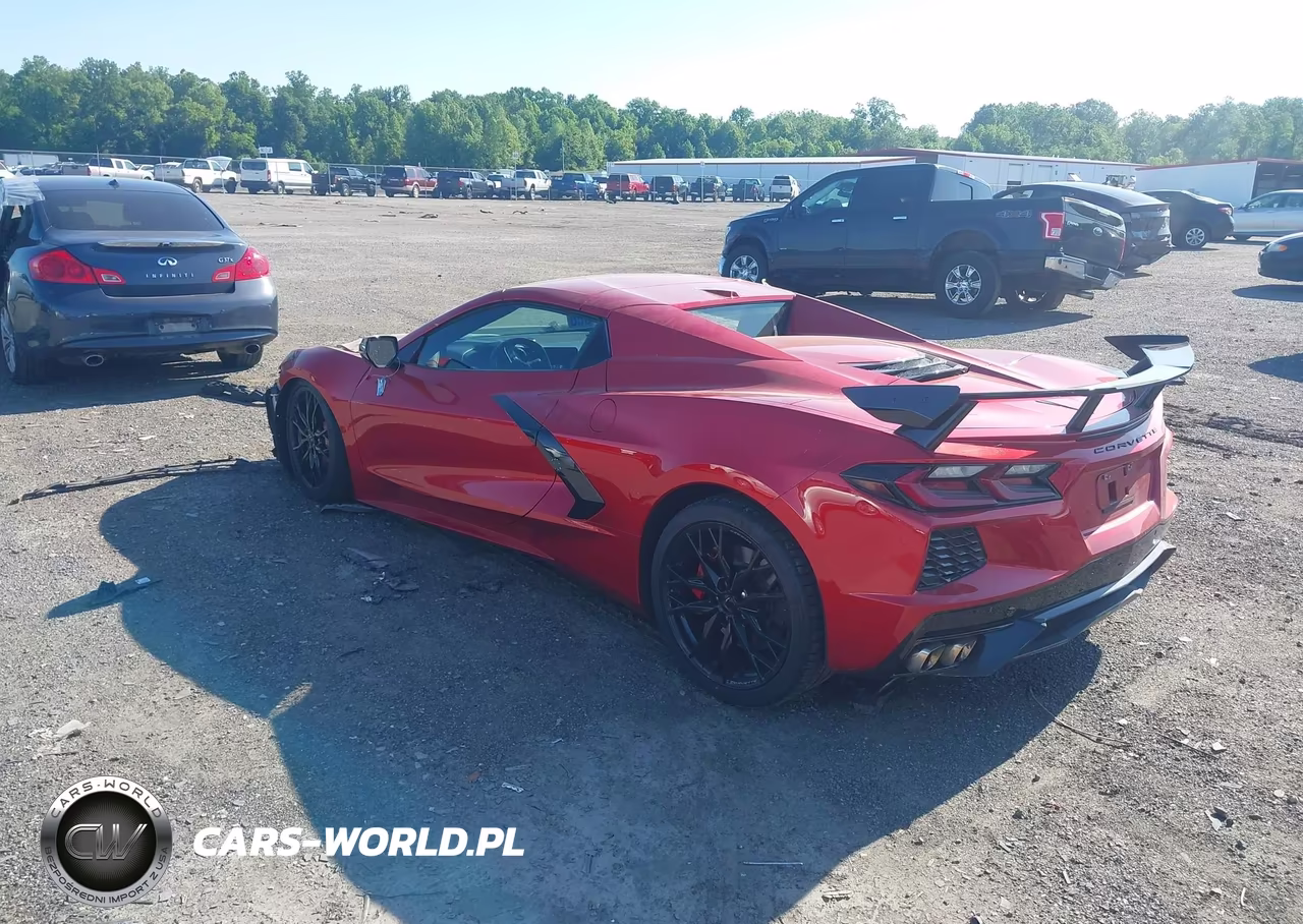 2025 Chevrolet Corvette Stingray Rwd 3Lt VIN:1G1YC3D40S5103880 - 3