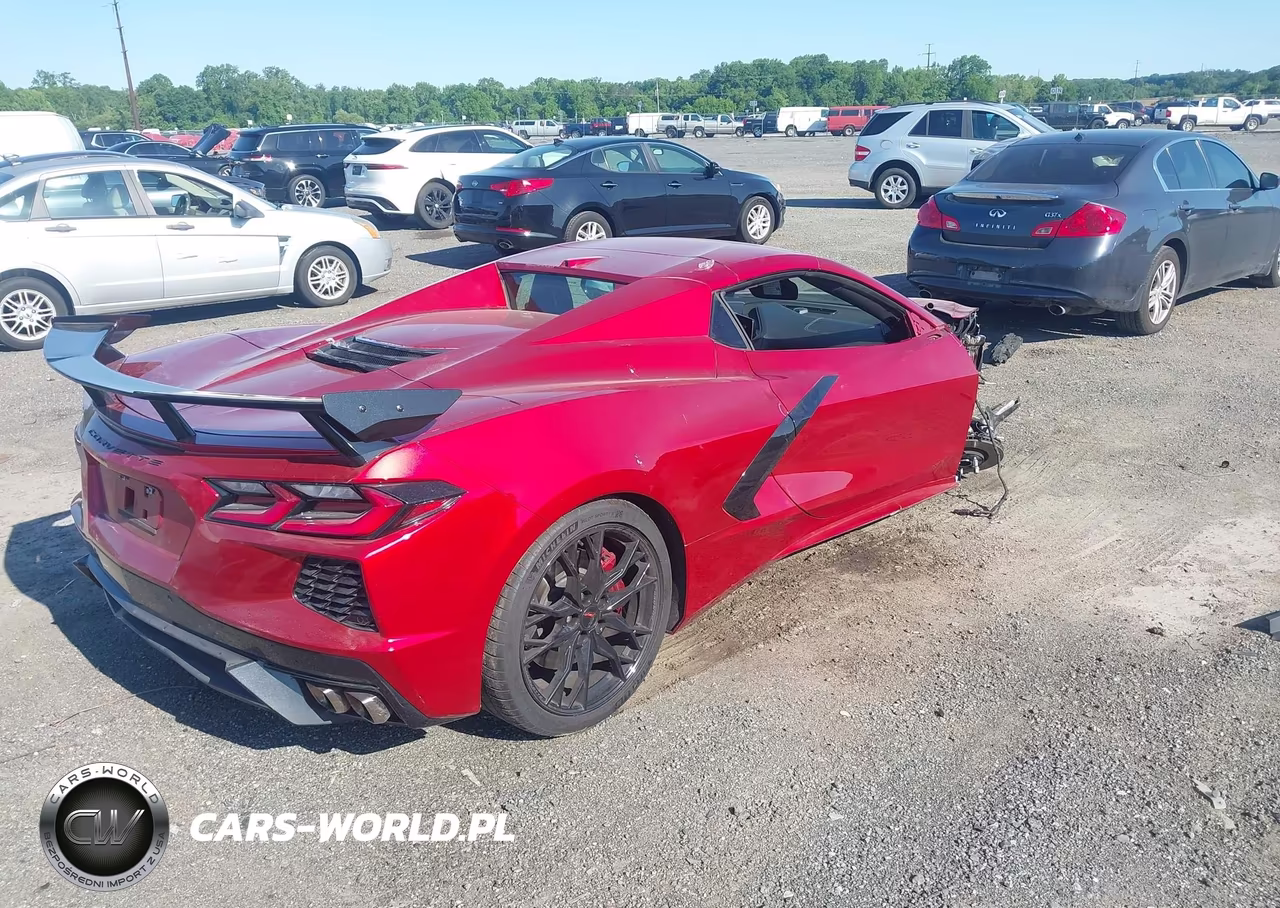 2025 Chevrolet Corvette Stingray Rwd 3Lt VIN:1G1YC3D40S5103880 - 4