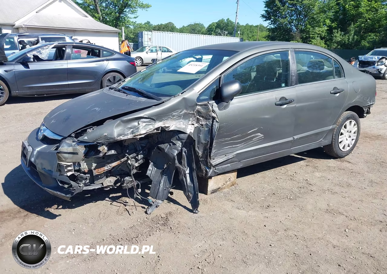 2010 Honda Civic Vp VIN:2HGFA1F34AH547527 - 2