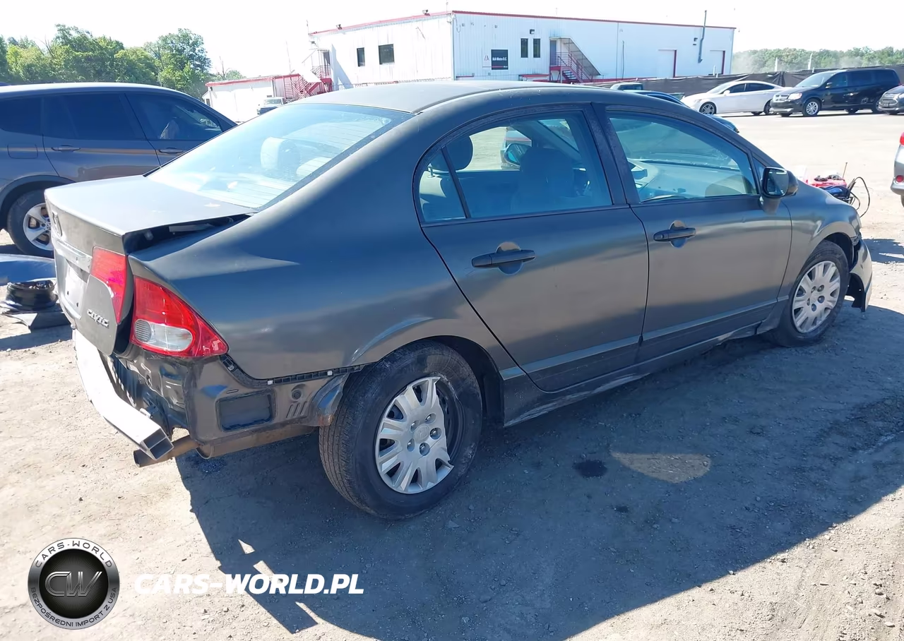 2010 Honda Civic Vp VIN:2HGFA1F34AH547527 - 4