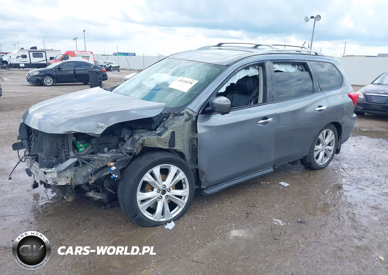 2018 Nissan Pathfinder Sl VIN:5N1DR2MN2JC605917 - 2