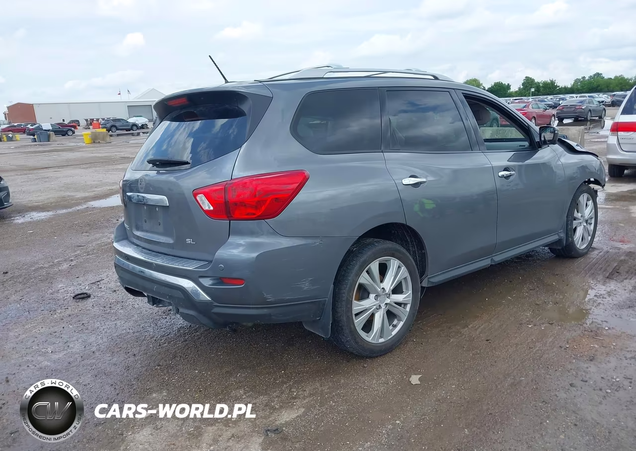 2018 Nissan Pathfinder Sl VIN:5N1DR2MN2JC605917 - 4