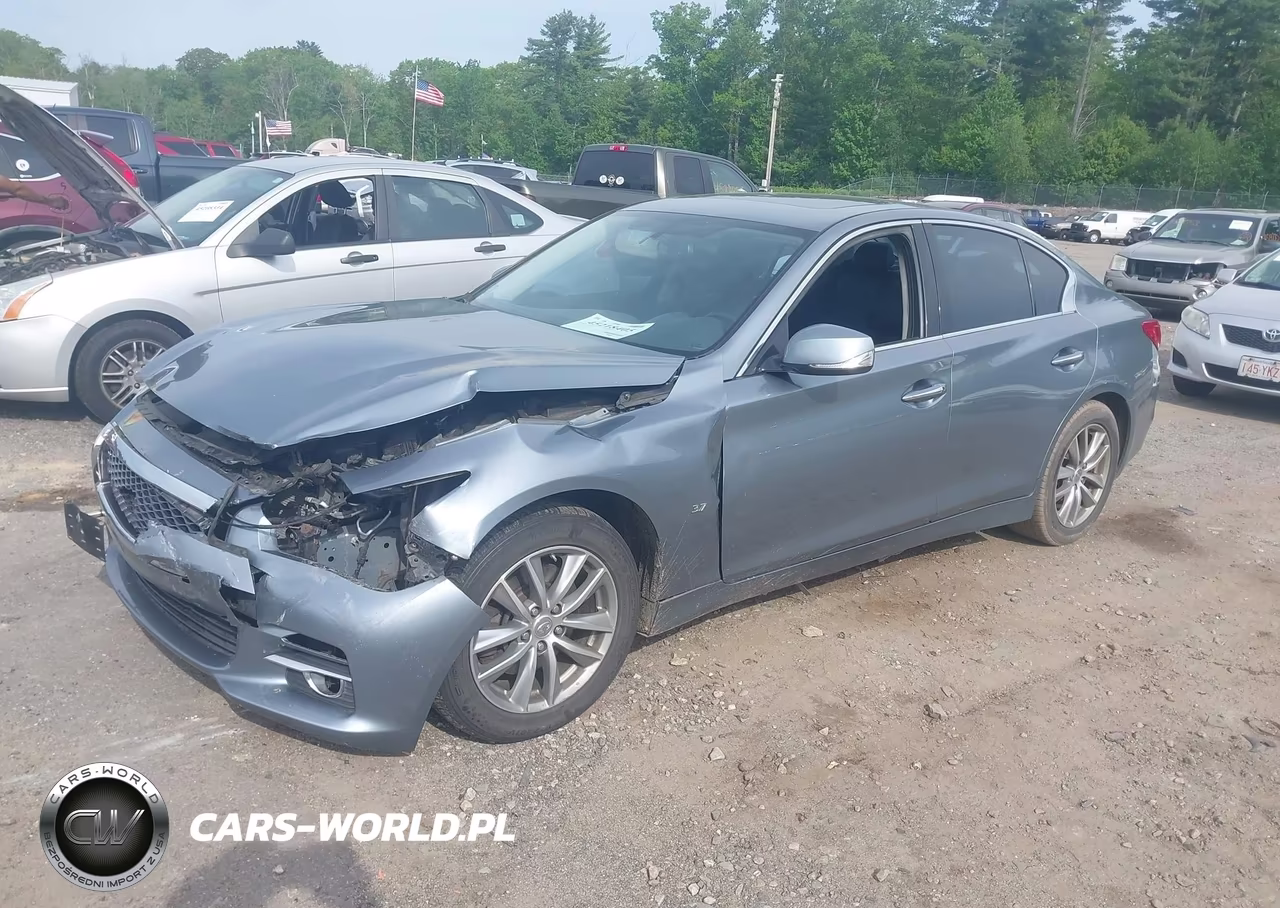 2014 Infiniti Q50 Premium VIN:JN1BV7AR7EM688971 - 2