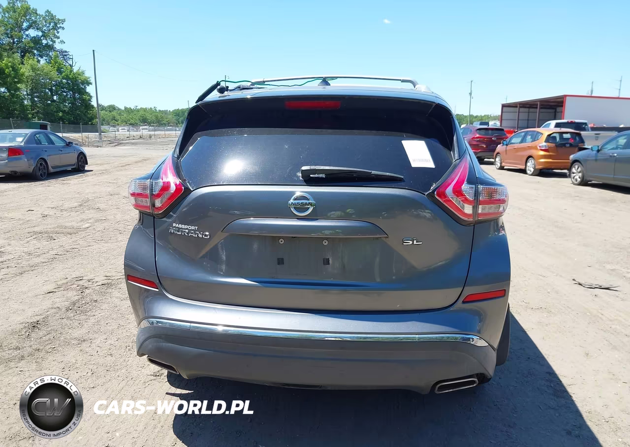 2016 Nissan Murano Sl VIN:5N1AZ2MG8GN139783 - 15