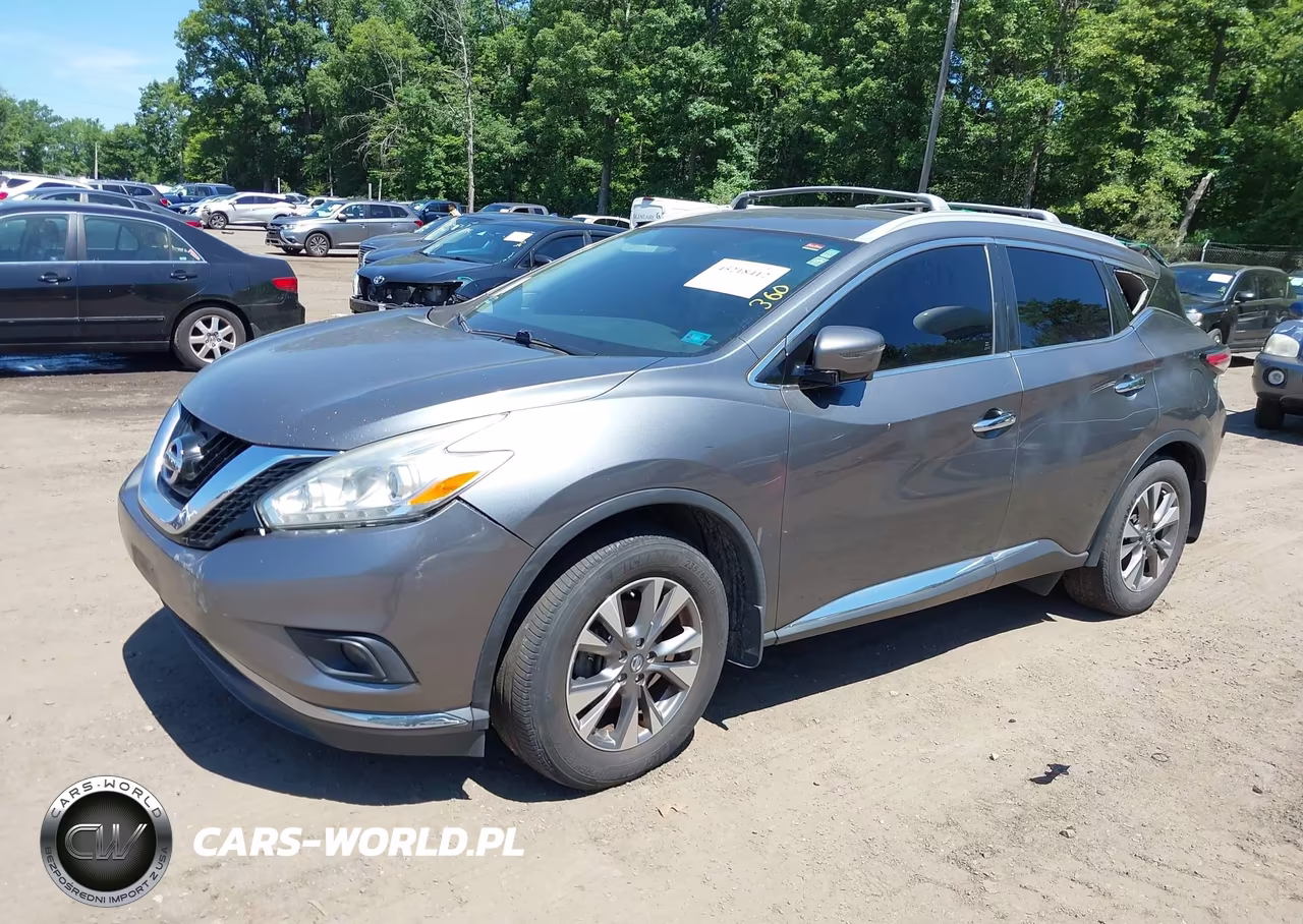 2016 Nissan Murano Sl VIN:5N1AZ2MG8GN139783 - 2