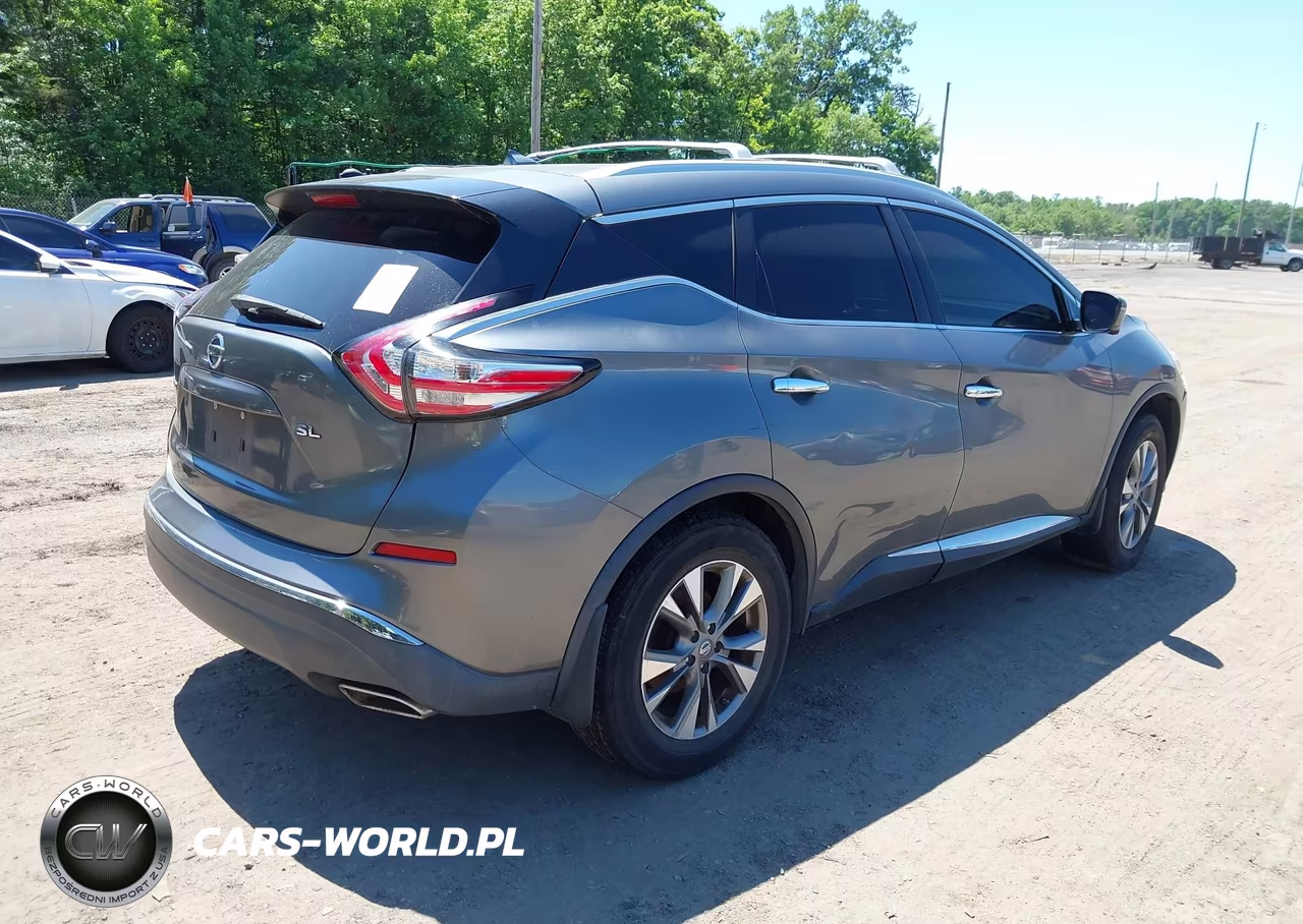 2016 Nissan Murano Sl VIN:5N1AZ2MG8GN139783 - 4