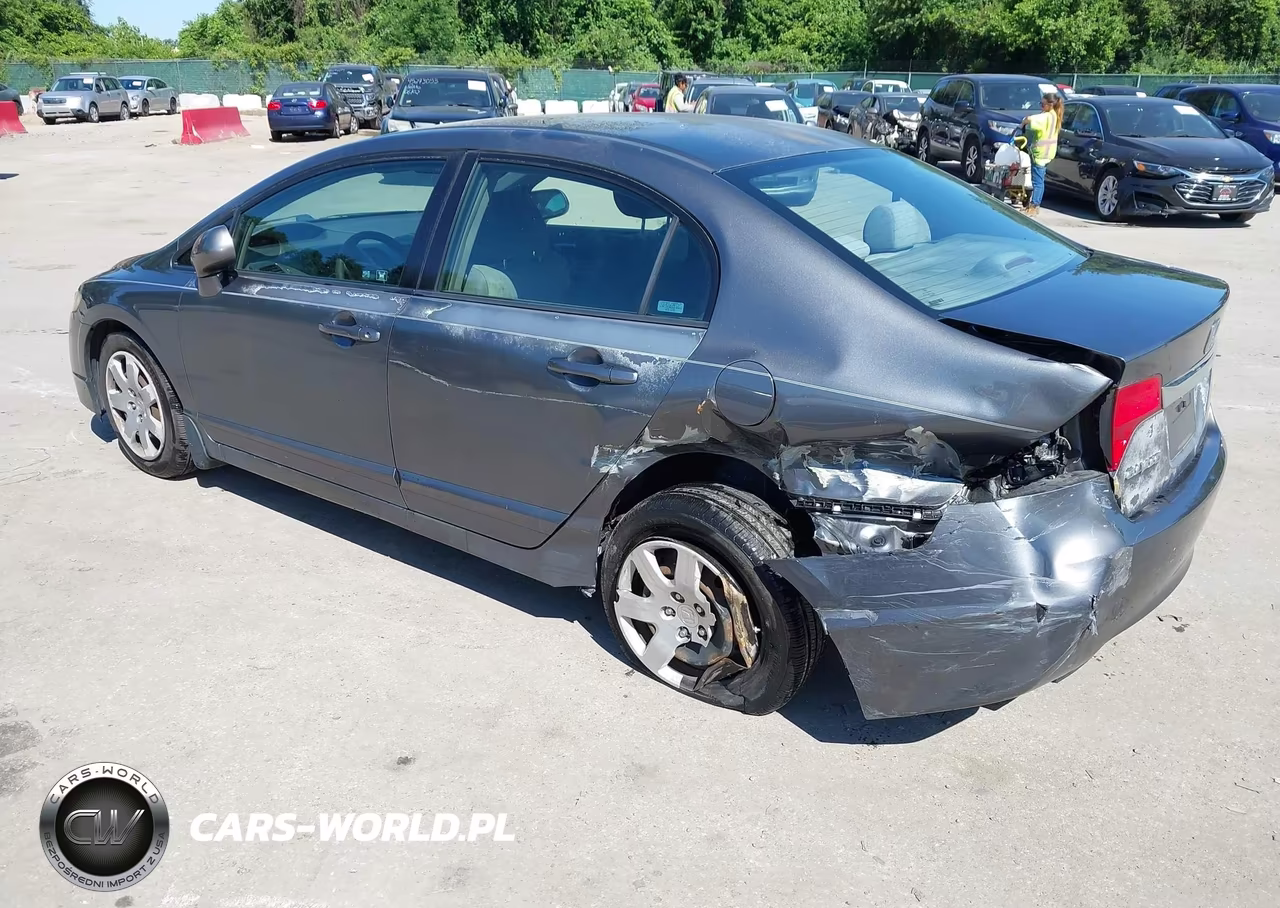 2009 Honda Civic Lx VIN:2HGFA16589H538973 - 3