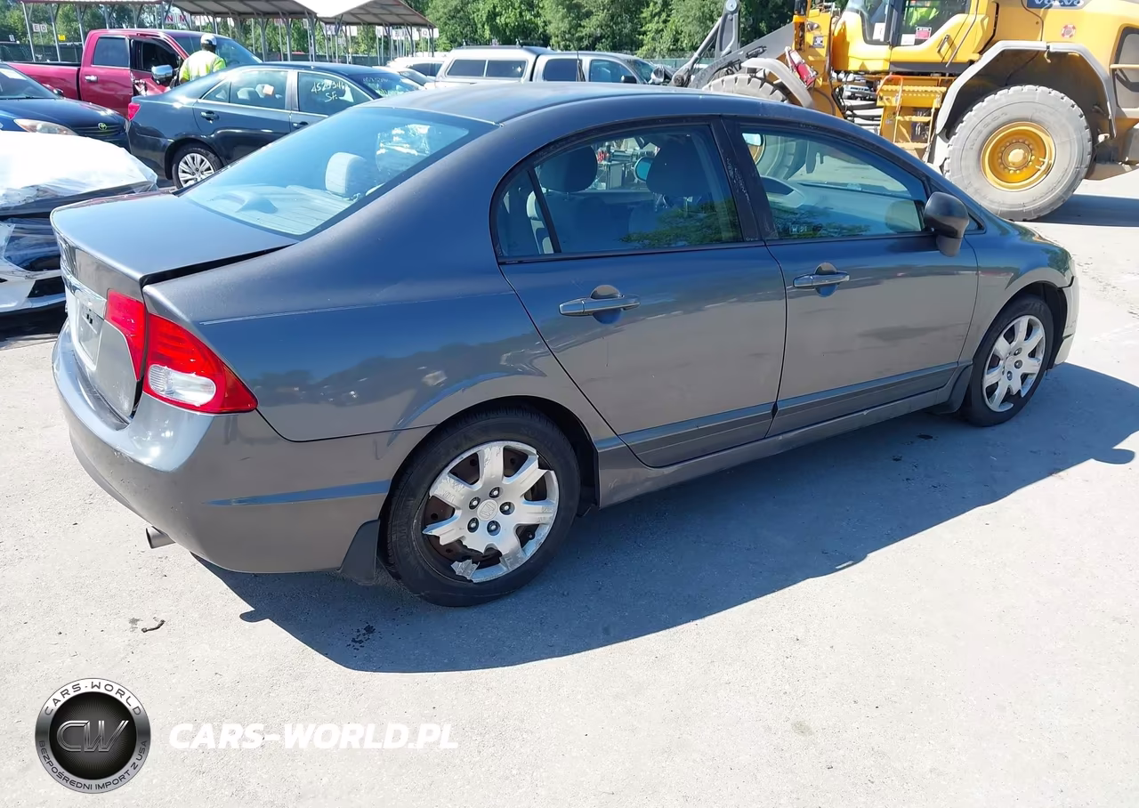 2009 Honda Civic Lx VIN:2HGFA16589H538973 - 4