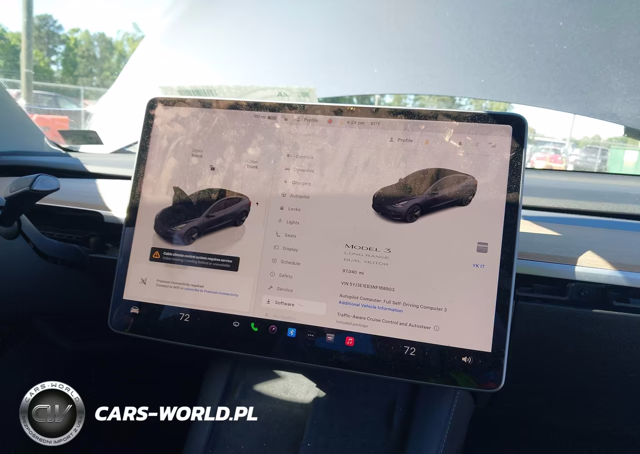2022 Tesla Model 3 Long Range Dual Motor All-Wheel Drive VIN:5YJ3E1EB3NF168903 - 17