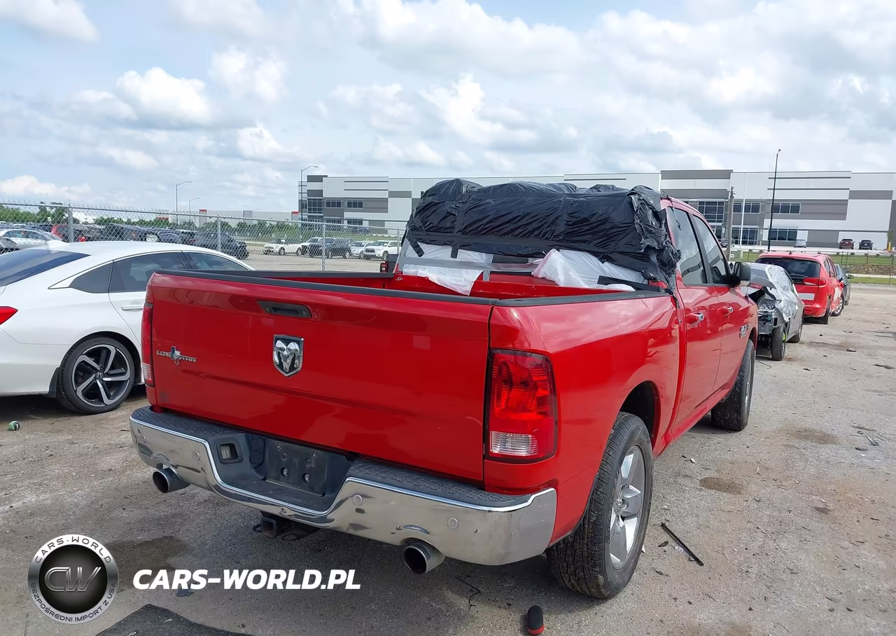 2014 Ram 1500 Lone Star VIN:1C6RR6LT2ES435434 - 4