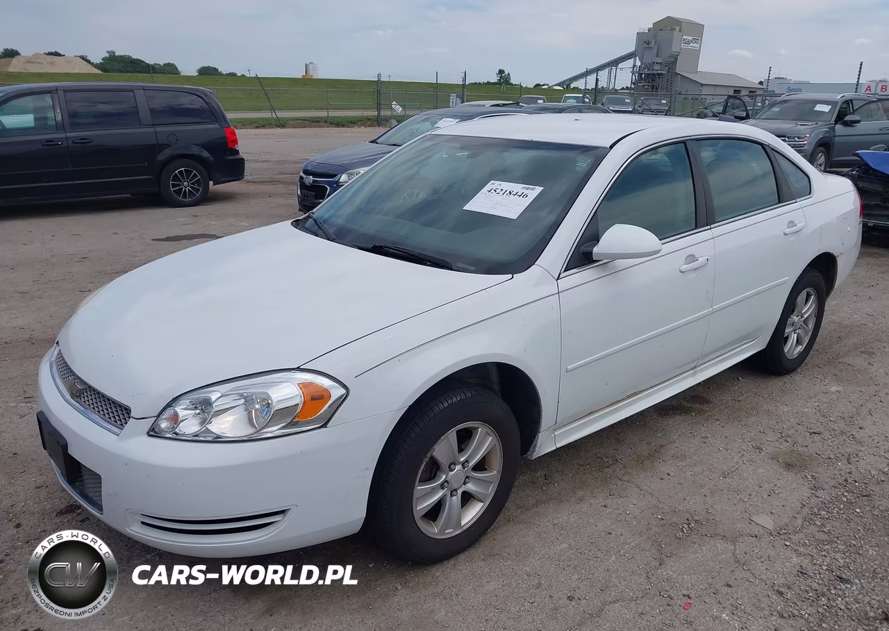 2013 Chevrolet Impala Ls VIN:2G1WA5E34D1207310 - 2