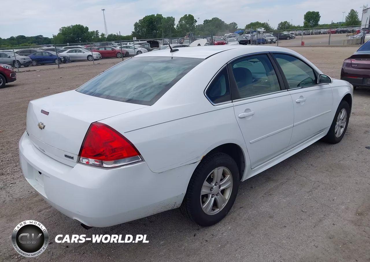 2013 Chevrolet Impala Ls VIN:2G1WA5E34D1207310 - 4