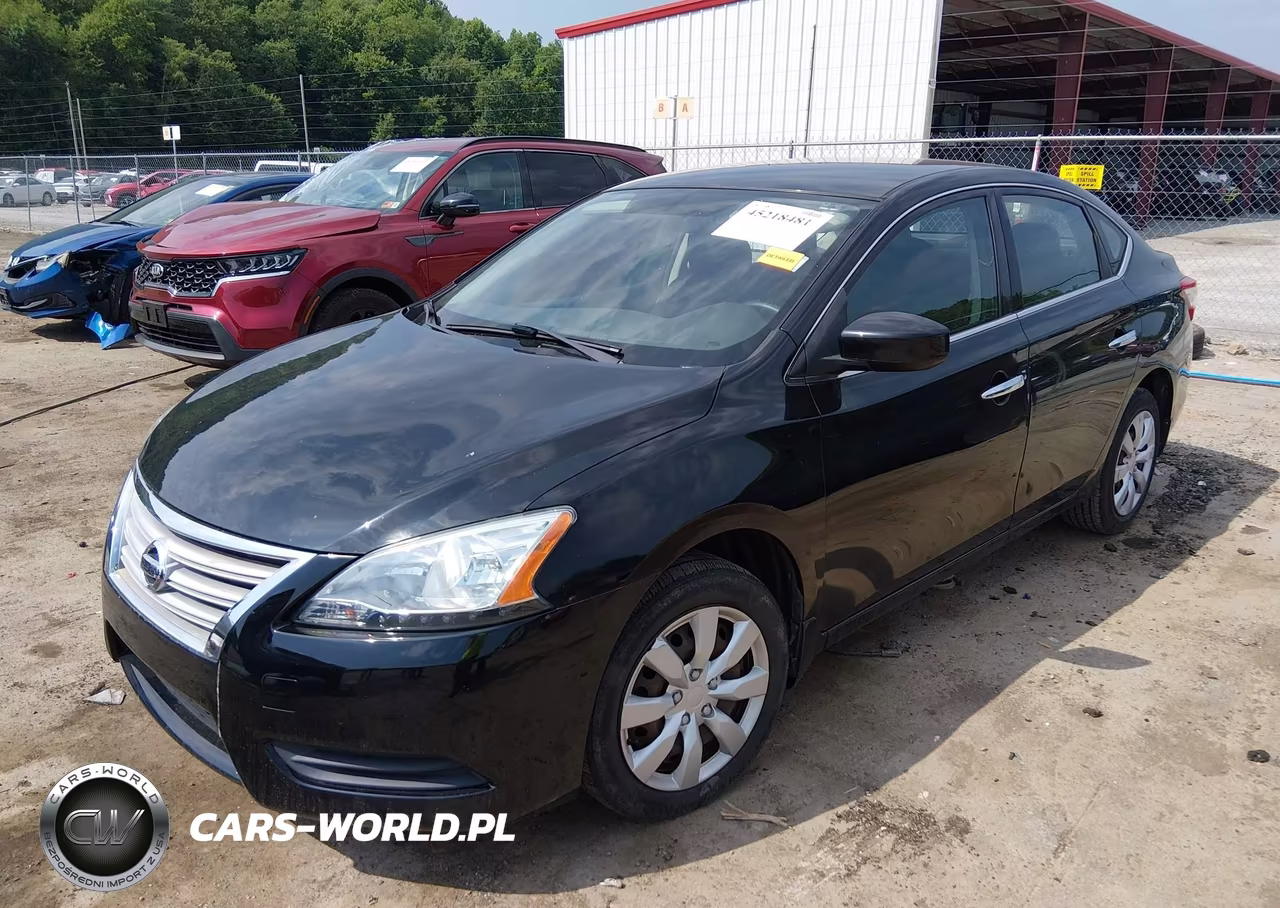 2014 Nissan Sentra S VIN:3N1AB7APXEL684345 - 2