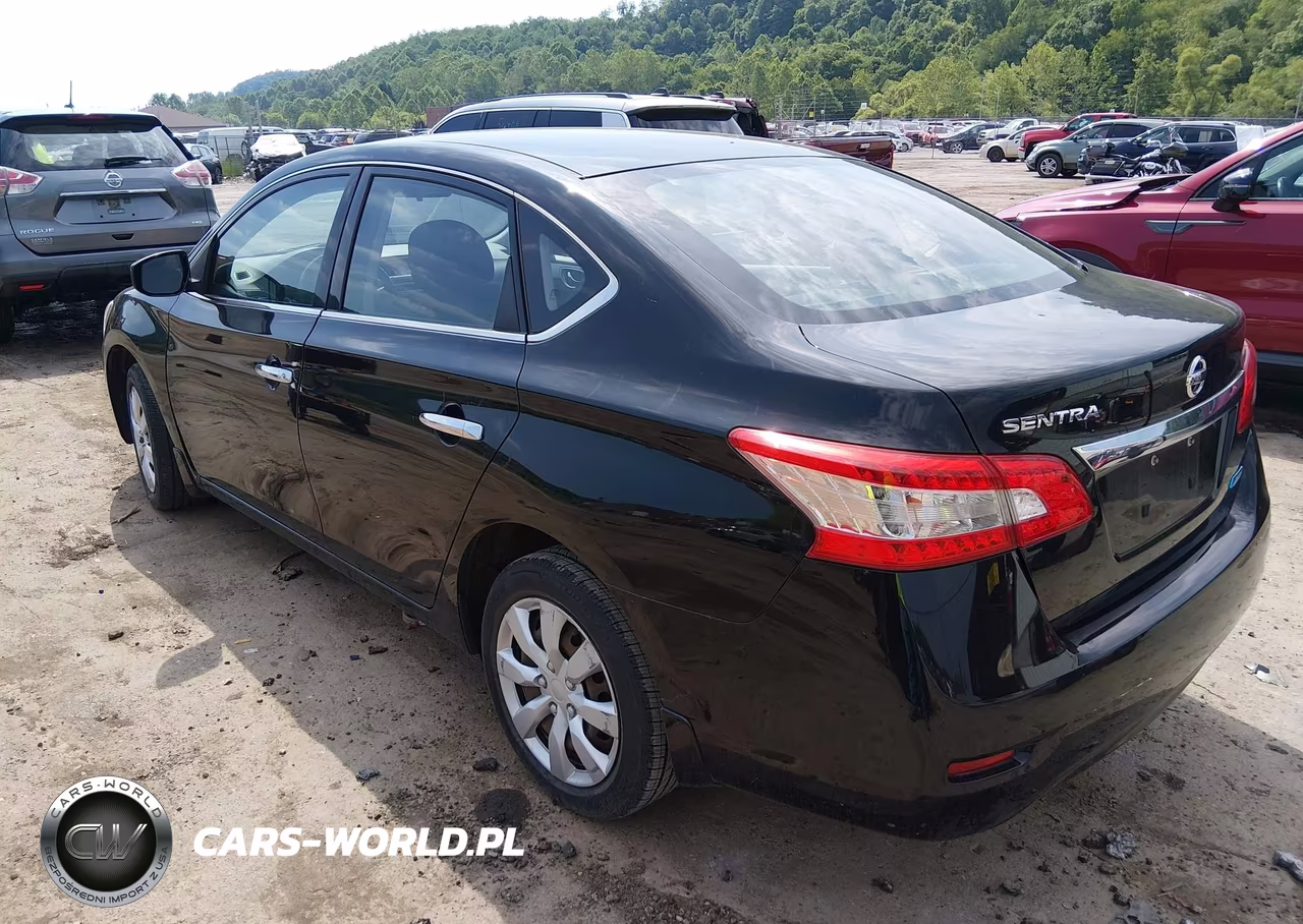 2014 Nissan Sentra S VIN:3N1AB7APXEL684345 - 3