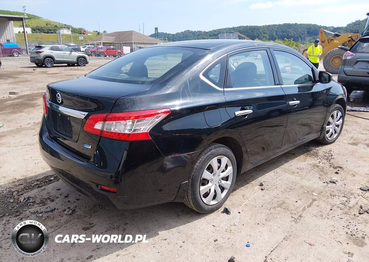 2014 Nissan Sentra S VIN:3N1AB7APXEL684345 - 4