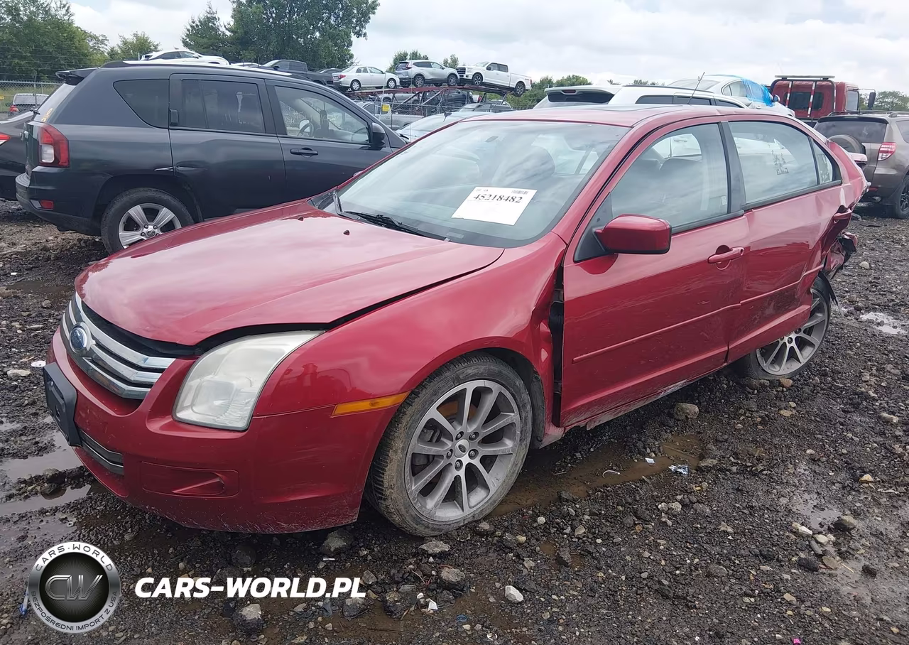 2008 Ford Fusion Se VIN:3FAHP071X8R138692 - 2
