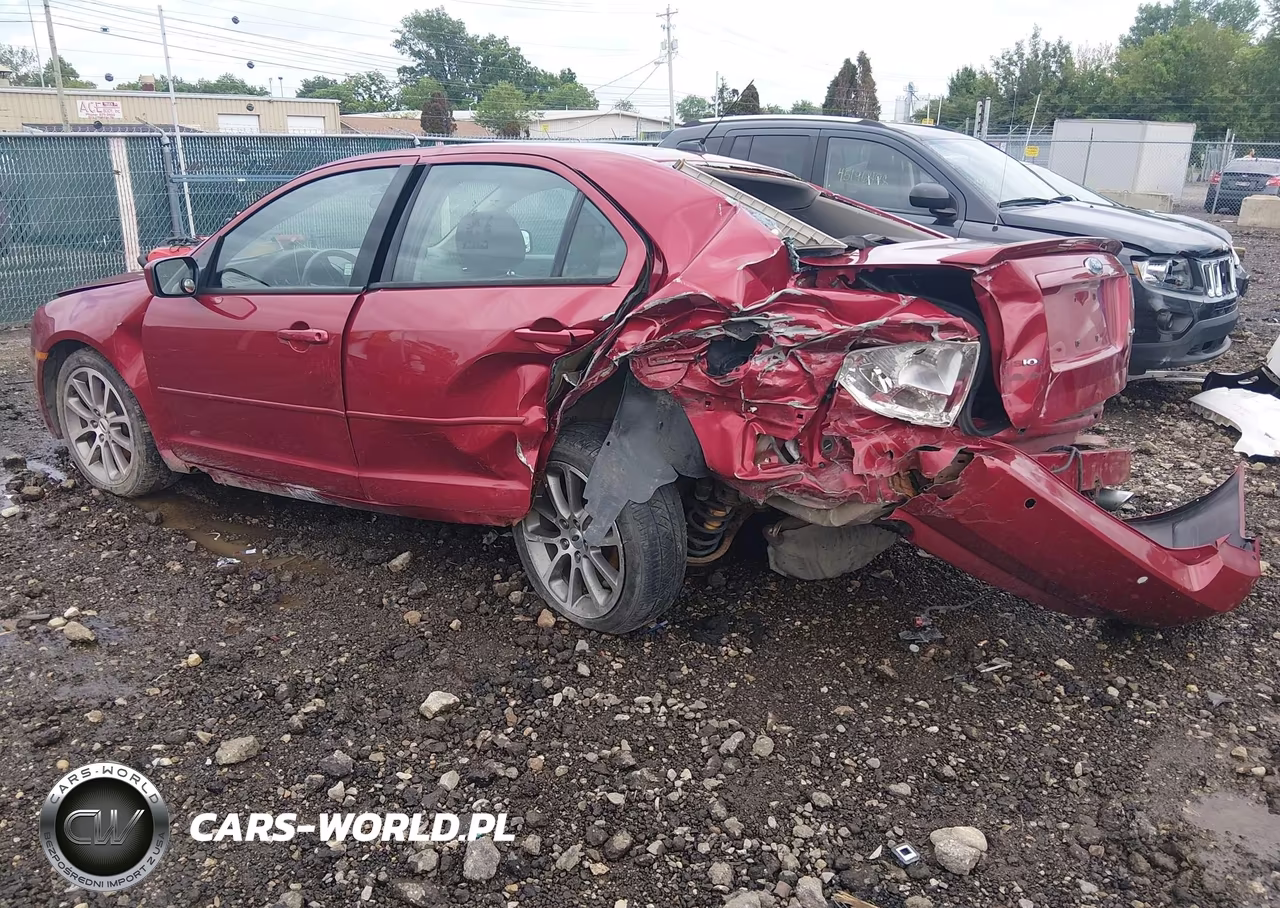 2008 Ford Fusion Se VIN:3FAHP071X8R138692 - 3