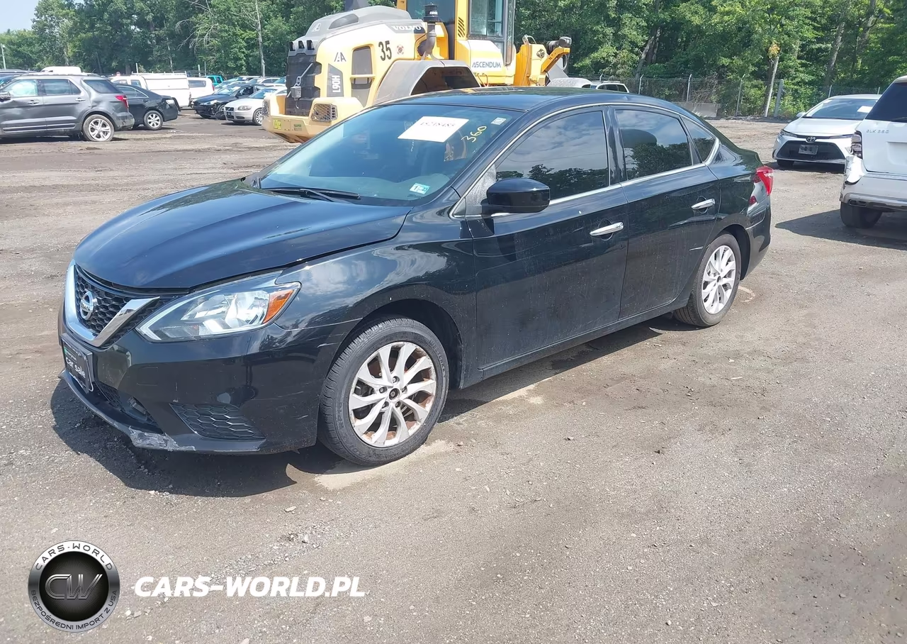 2019 Nissan Sentra Sv VIN:3N1AB7APXKY340948 - 2