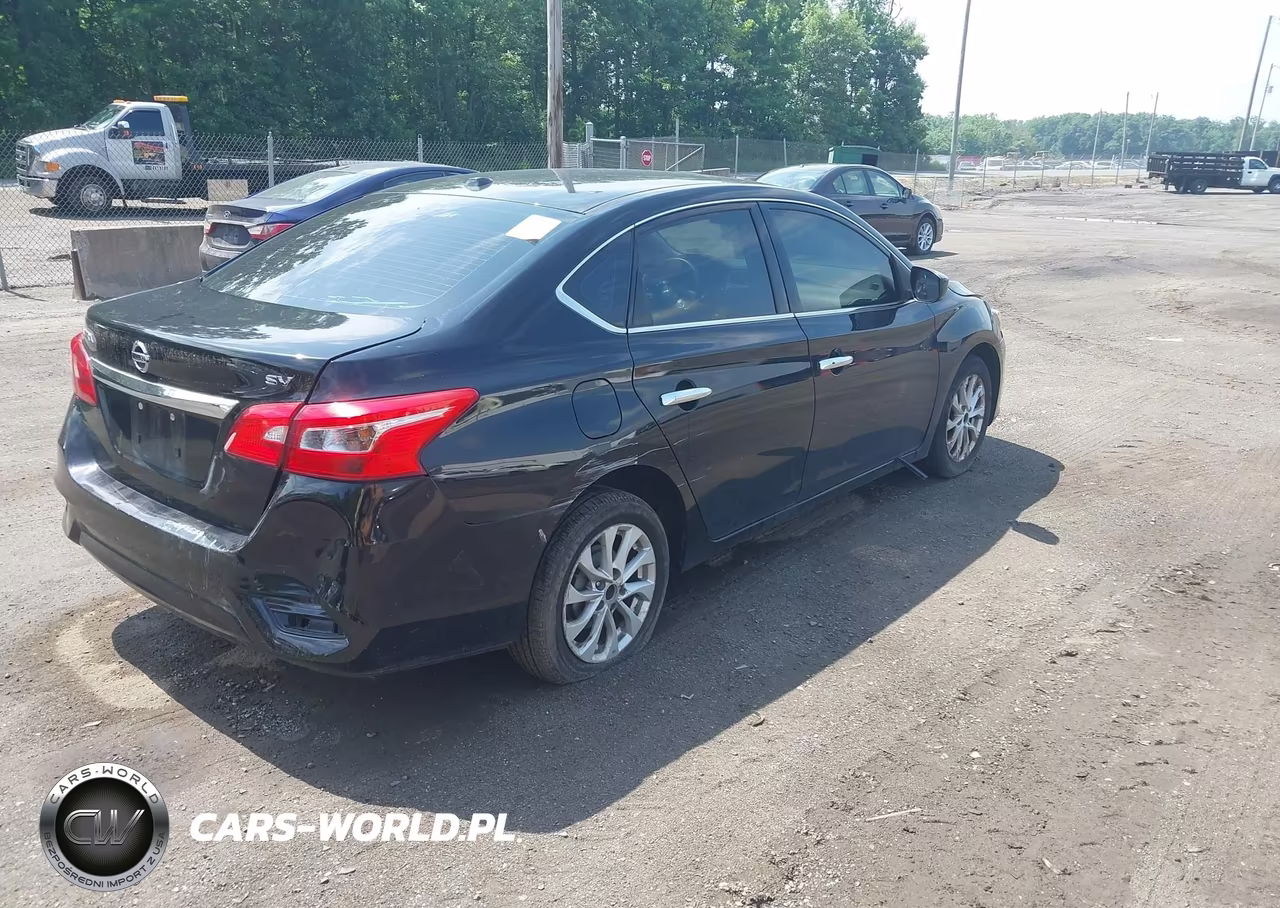 2019 Nissan Sentra Sv VIN:3N1AB7APXKY340948 - 4