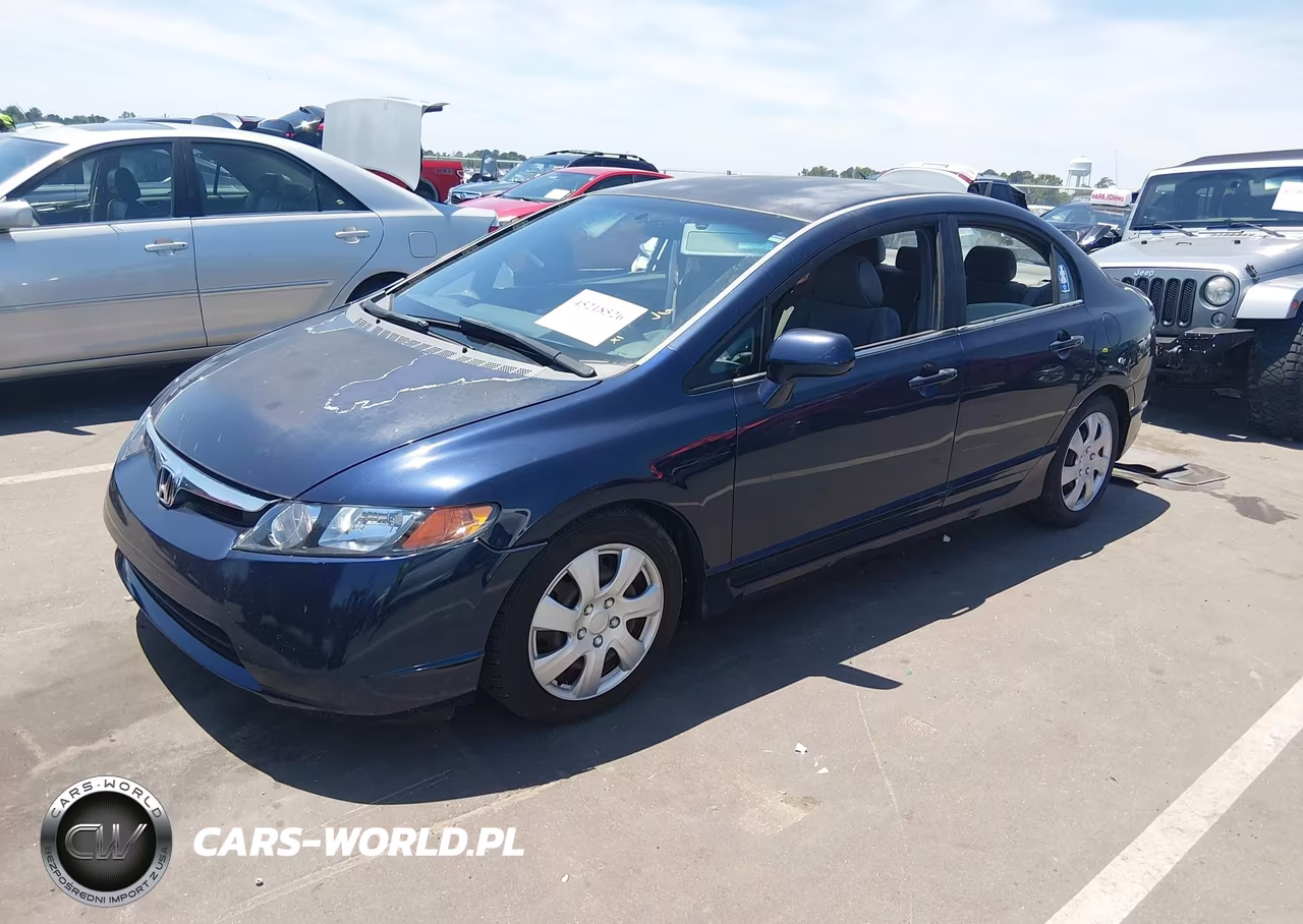 2006 Honda Civic Lx VIN:1HGFA16586L067681 - 2