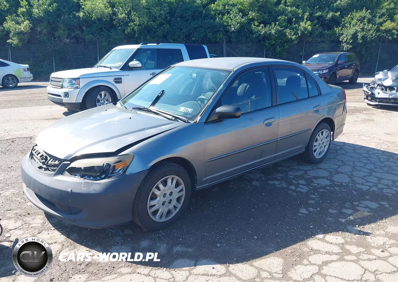 2004 Honda Civic Lx VIN:2HGES16554H644511 - 2