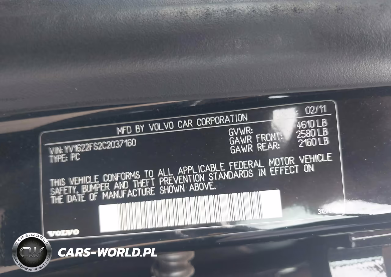 2012 Volvo S60 T5 VIN:YV1622FS2C2037160 - 9