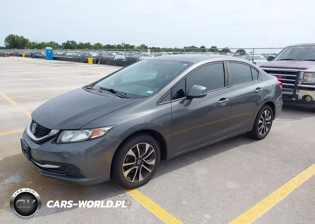 2013 Honda Civic Ex VIN:2HGFB2F85DH552271 - 2