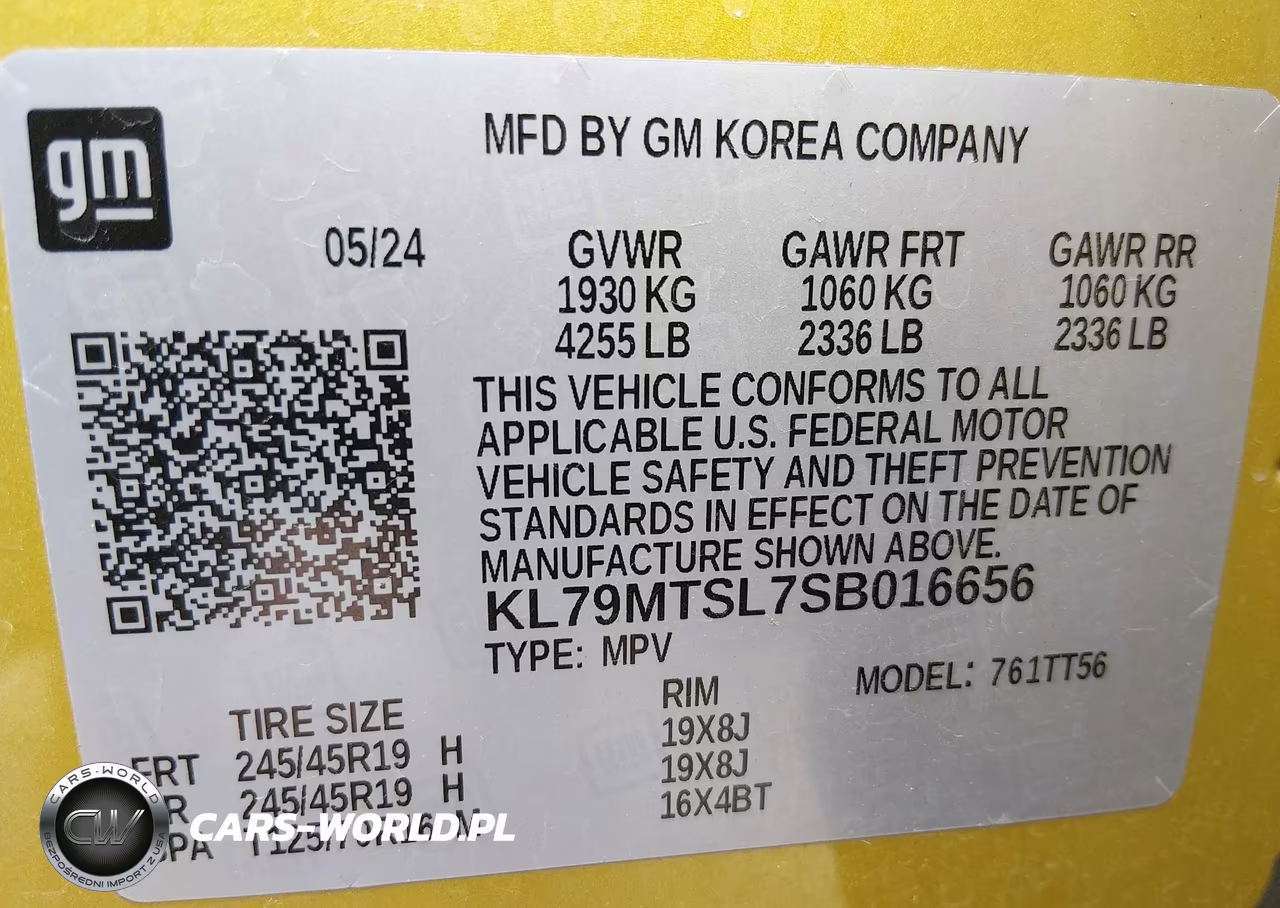 2025 Chevrolet Trailblazer Fwd Rs VIN:KL79MTSL7SB016656 - 9