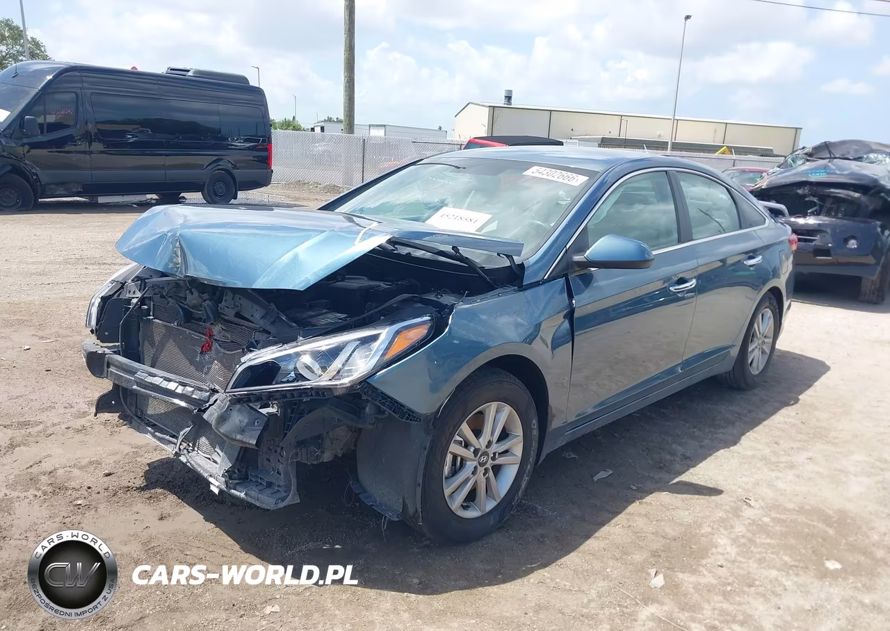 2017 Hyundai Sonata Se VIN:5NPE24AFXHH581807 - 2