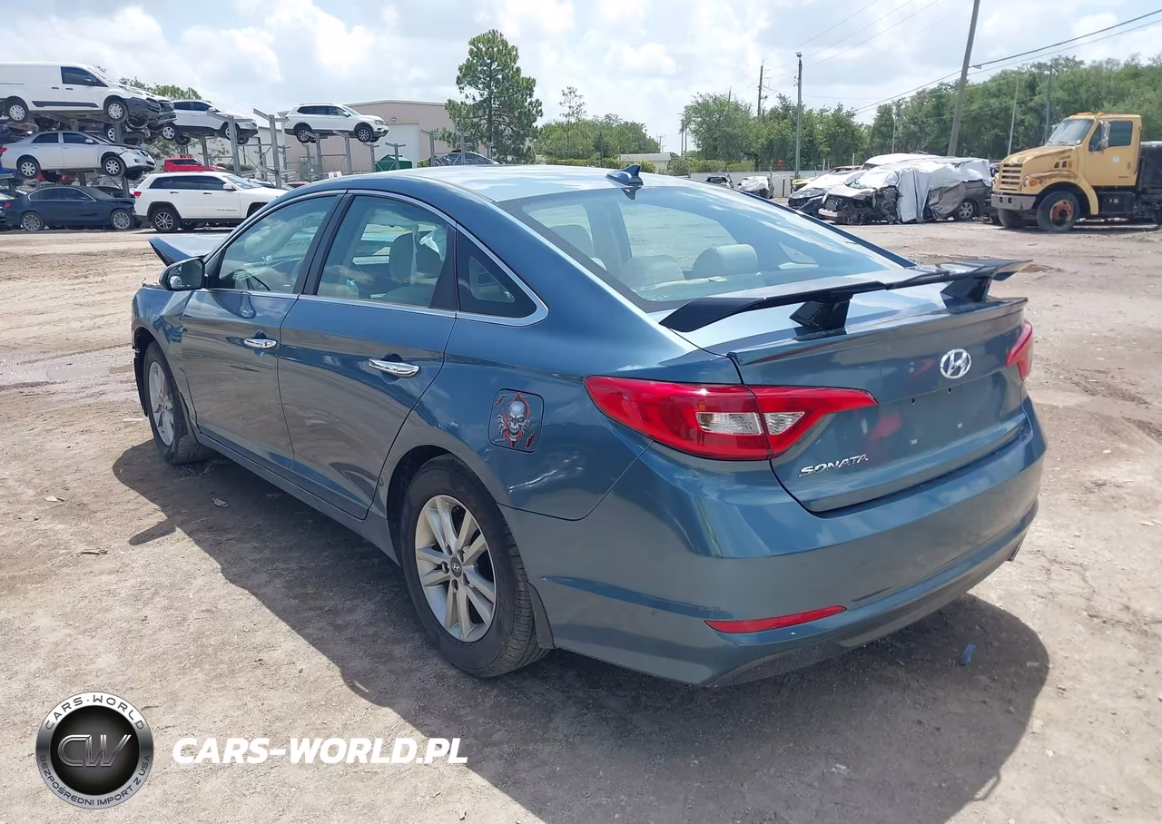 2017 Hyundai Sonata Se VIN:5NPE24AFXHH581807 - 3