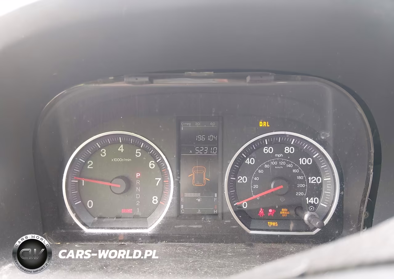 2008 Honda Cr-V Lx VIN:JHLRE38358C012649 - 7
