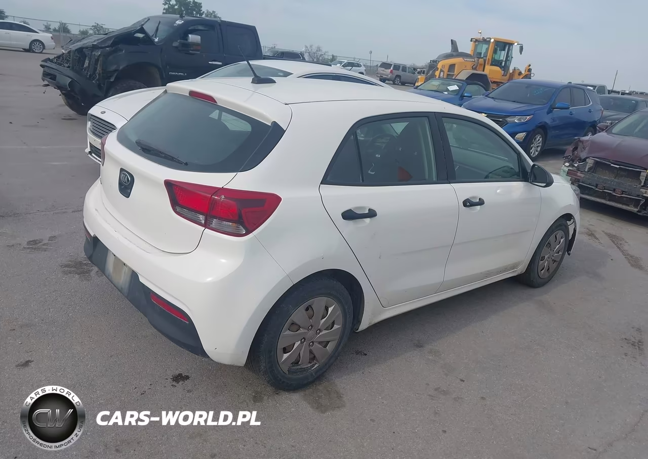 2018 Kia Rio Lx VIN:3KPA25AB0JE074149 - 4