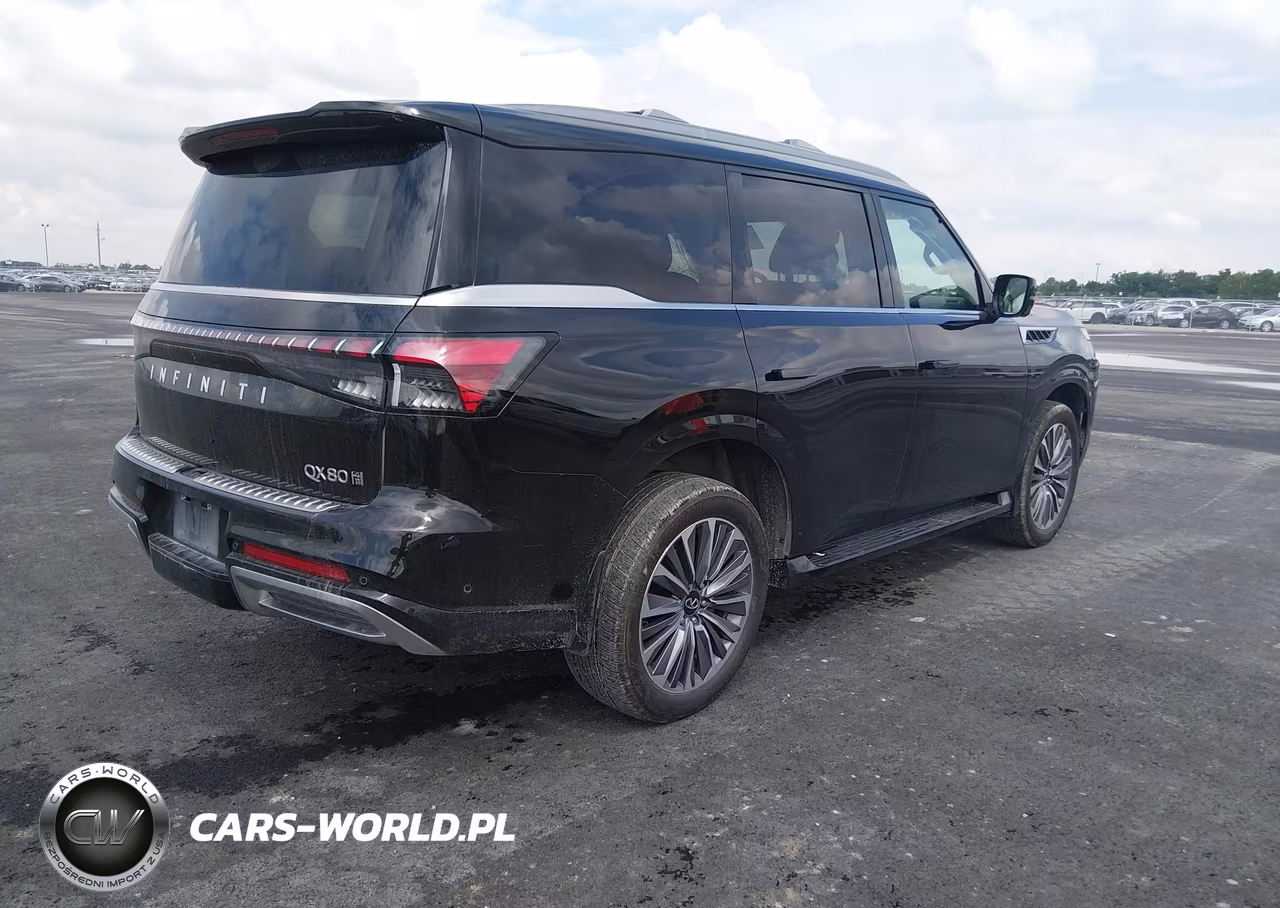 2025 Infiniti Qx80 Sensory Awd VIN:JN8AZ3DB3S9405098 - 4