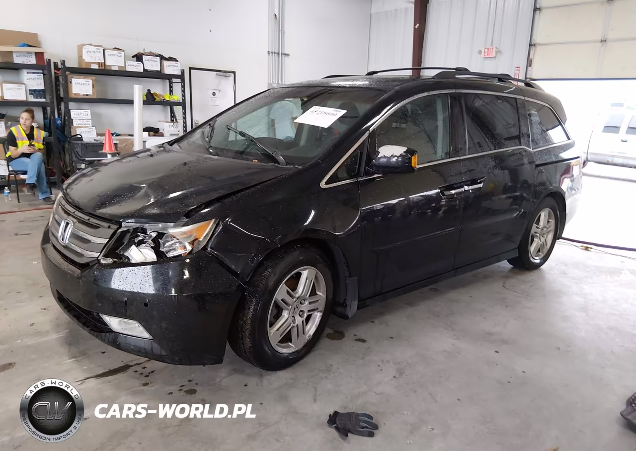 2011 Honda Odyssey Touring-Touring Elite VIN:5FNRL5H91BB035052 - 2