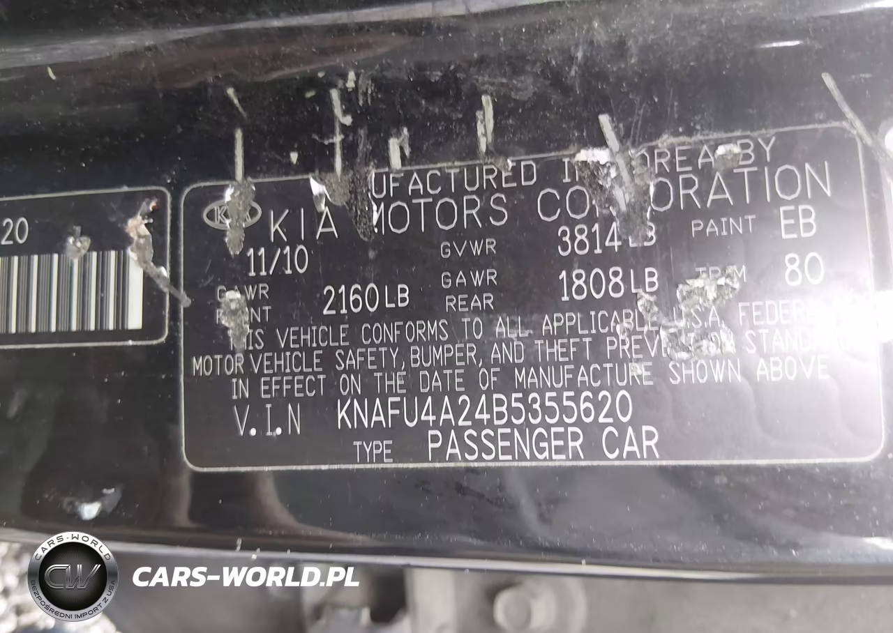 2011 Kia Forte Ex VIN:KNAFU4A24B5355620 - 9