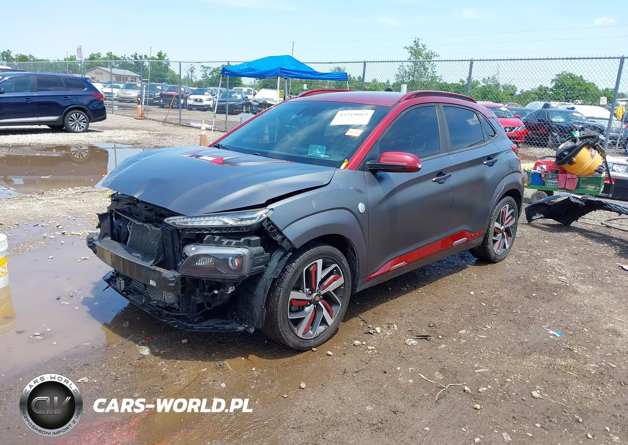 2019 Hyundai Kona Iron Man VIN:KM8K53A59KU319605 - 2
