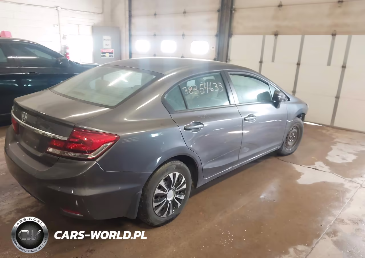 2014 Honda Civic Lx VIN:19XFB2F51EE064243 - 4