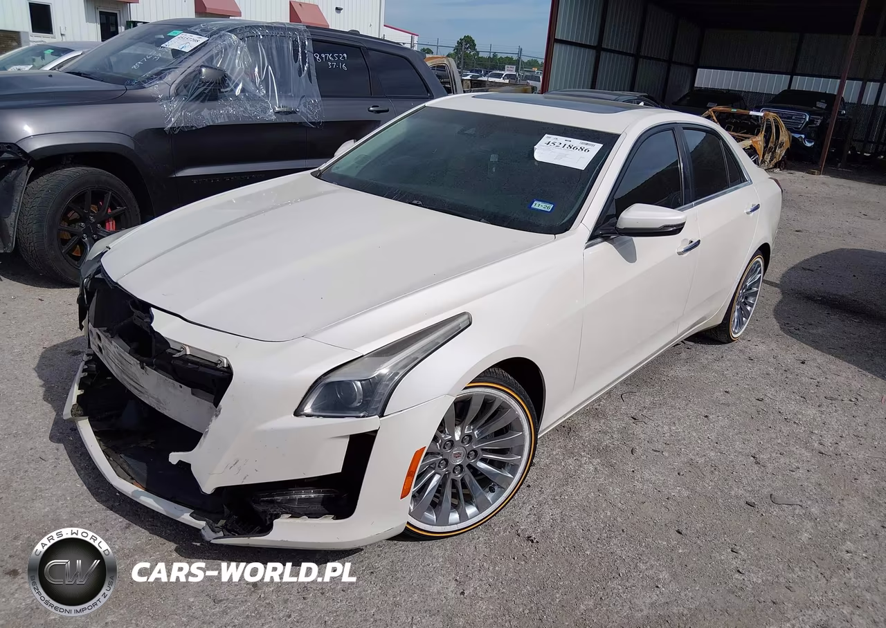 2014 Cadillac Cts Luxury VIN:1G6AR5SX7E0186454 - 2