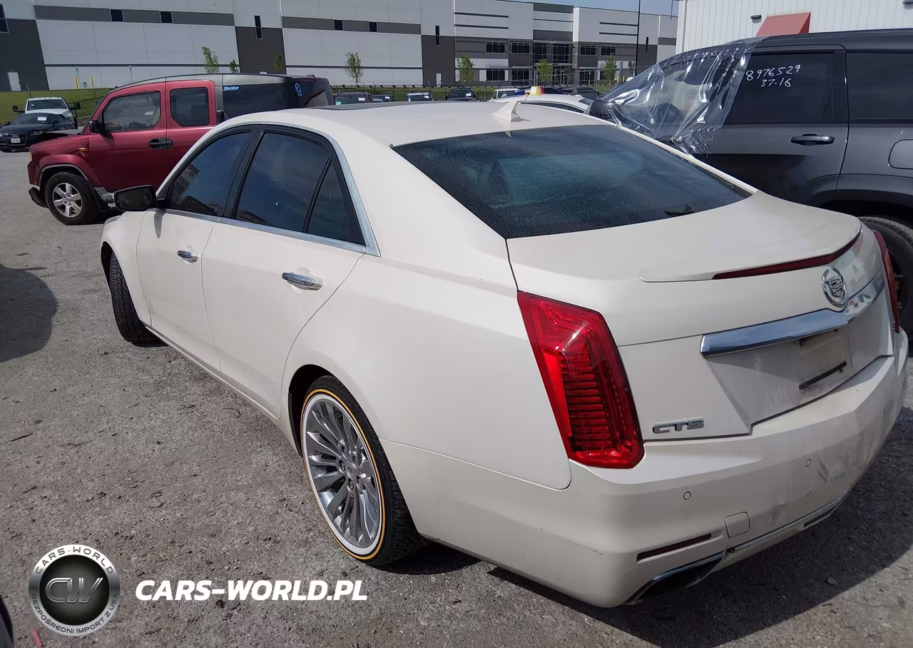 2014 Cadillac Cts Luxury VIN:1G6AR5SX7E0186454 - 3