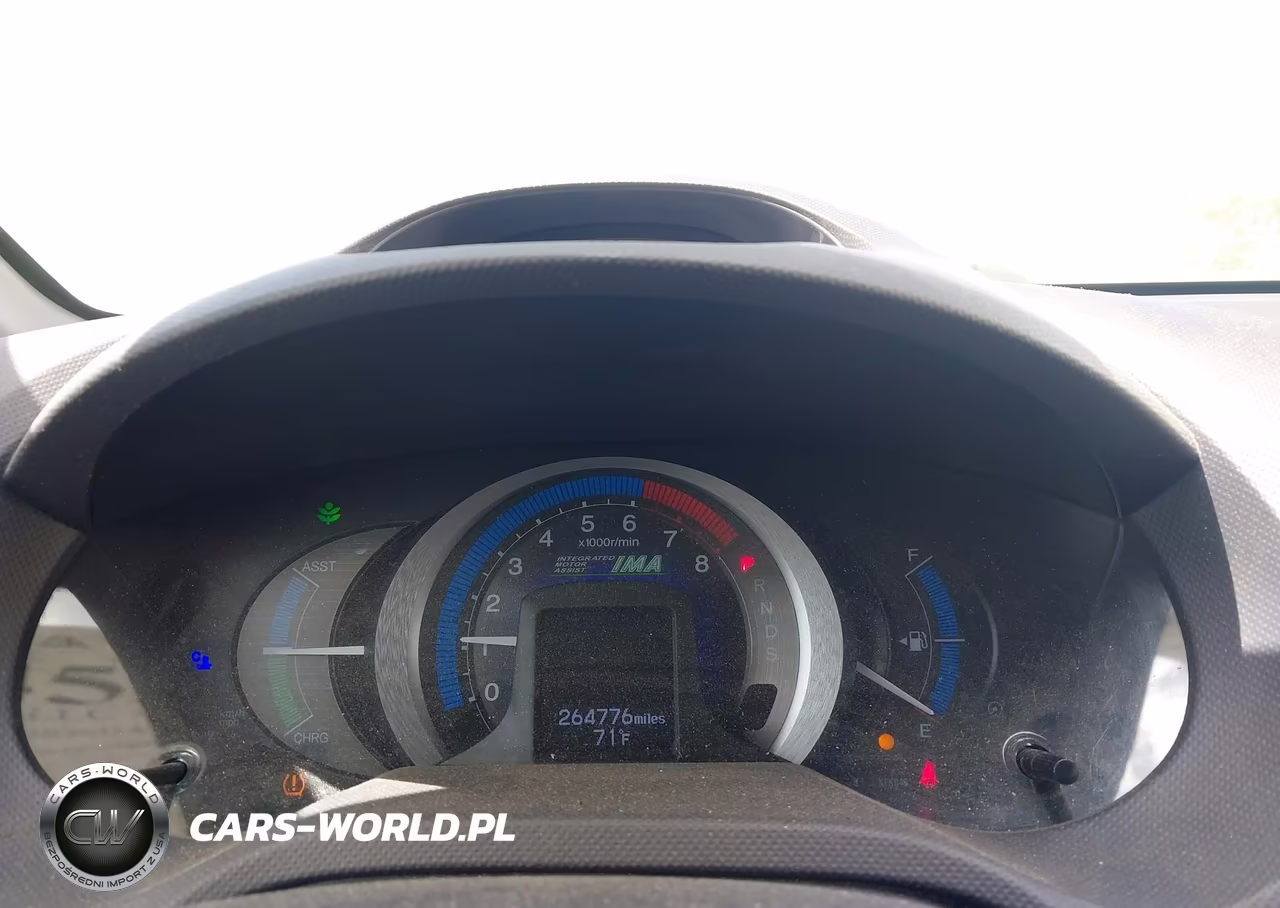 2010 Honda Insight Ex VIN:JHMZE2H76AS025821 - 7