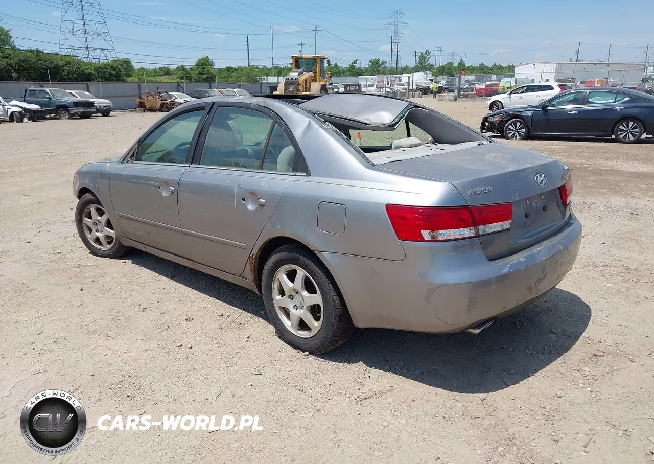 2006 Hyundai Sonata Gls V6-Lx V6 VIN:5NPEU46F16H084032 - 3