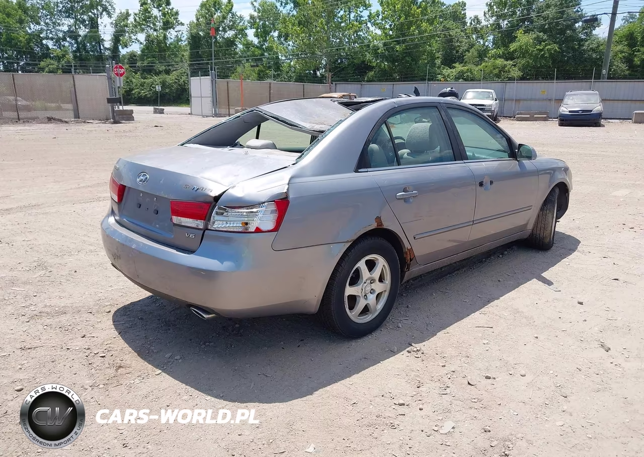 2006 Hyundai Sonata Gls V6-Lx V6 VIN:5NPEU46F16H084032 - 4