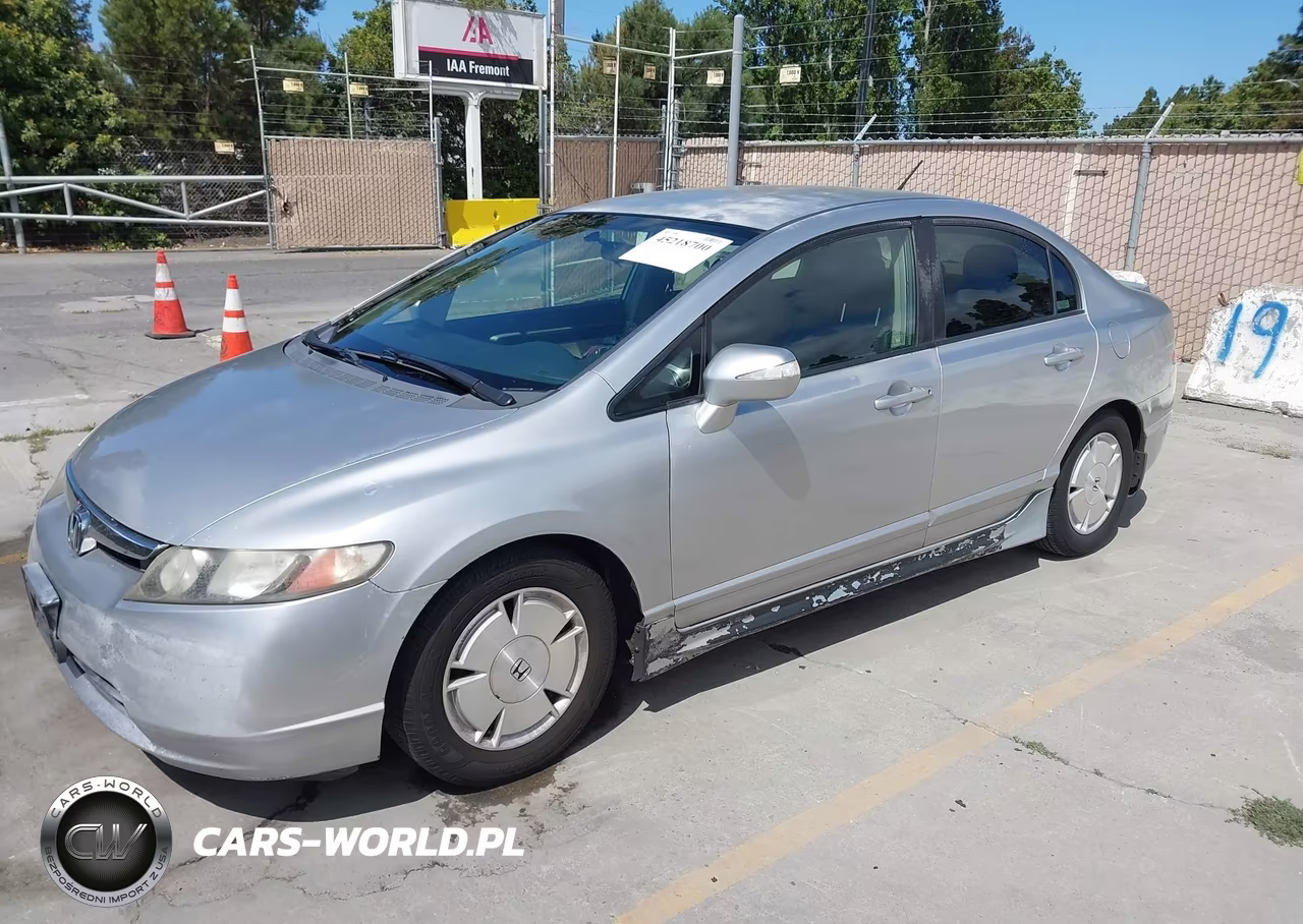 2007 Honda Civic Hybrid VIN:JHMFA36227S023004 - 2