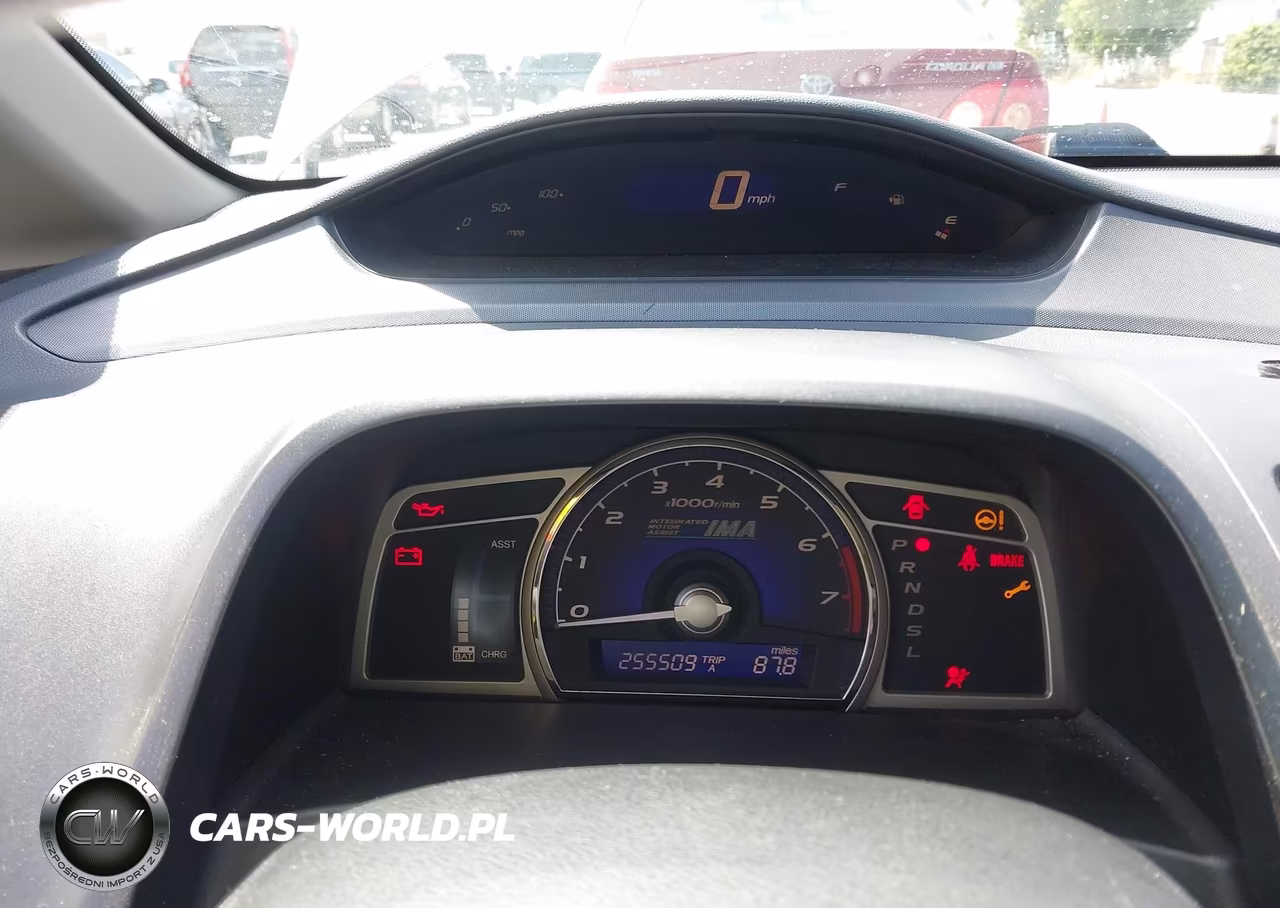 2007 Honda Civic Hybrid VIN:JHMFA36227S023004 - 7