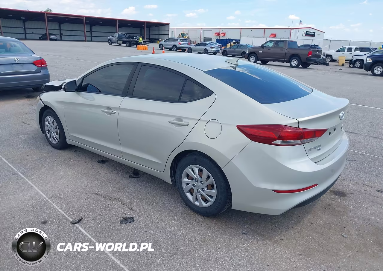 2017 Hyundai Elantra Se VIN:KMHD74LF3HU391763 - 3